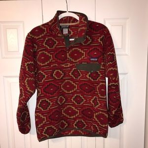 Red Patagonia Pullover